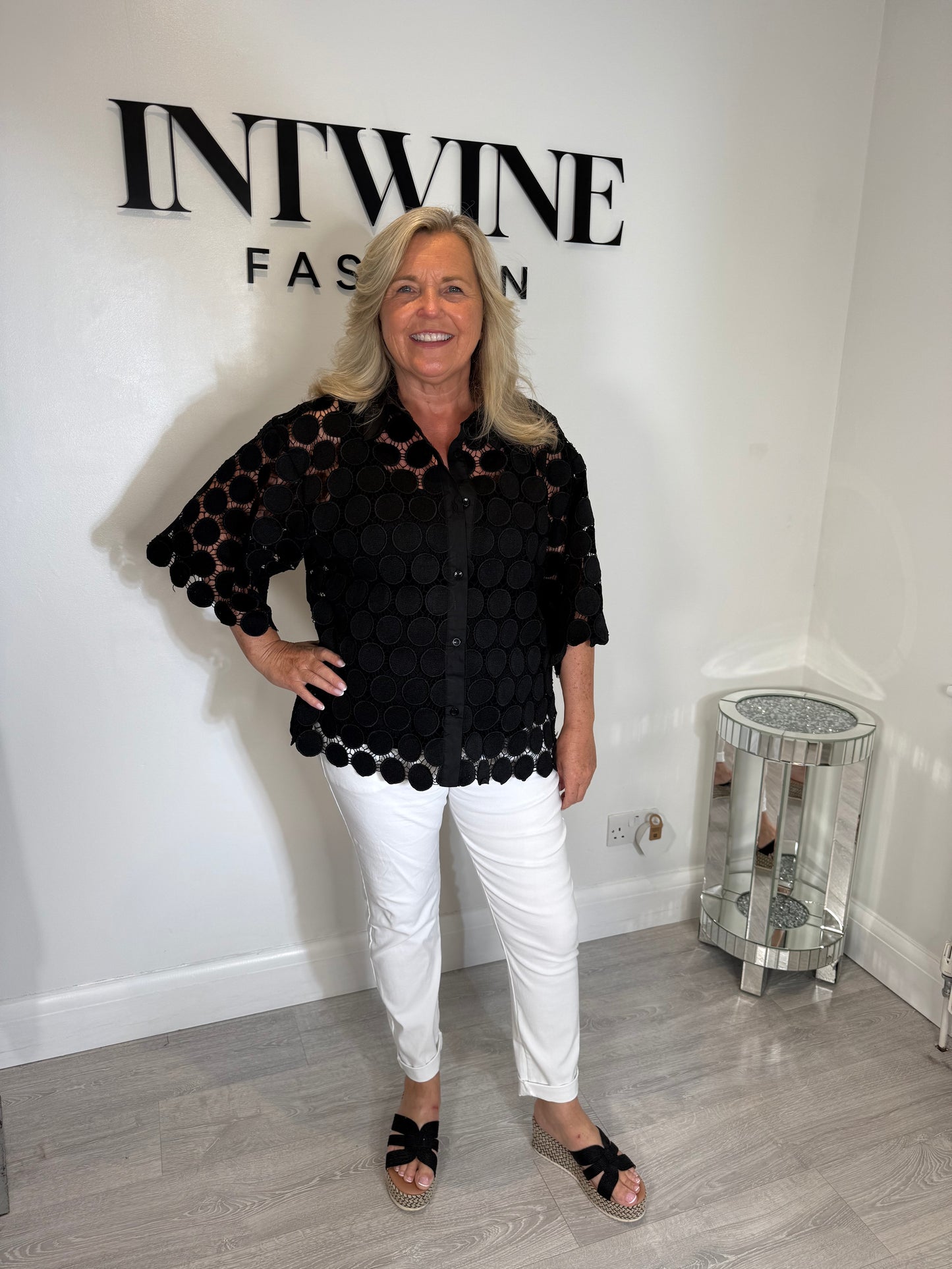 Jamie Disk Blouse