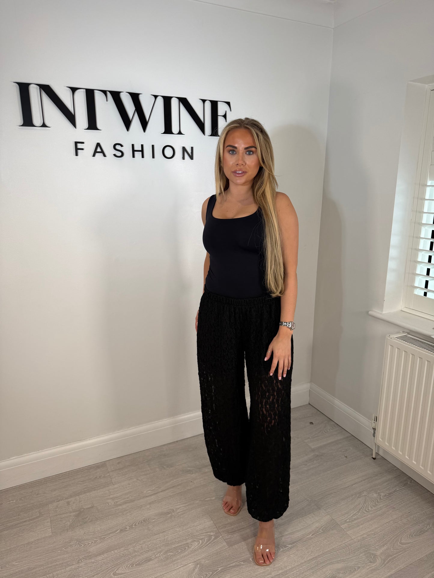 JESSIE Lace Parachute Trousers