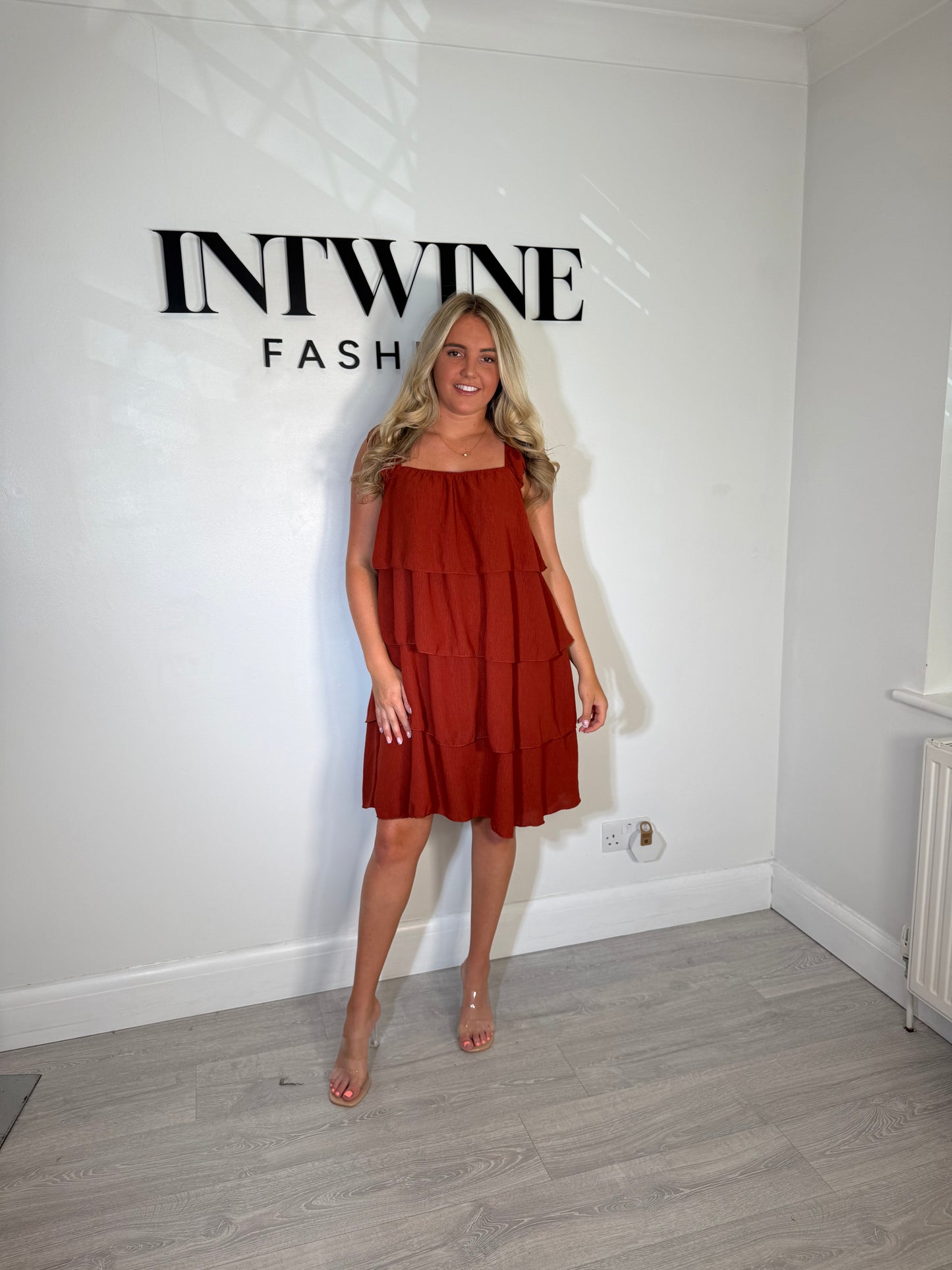 Stella Ruffle Elasticated Dress