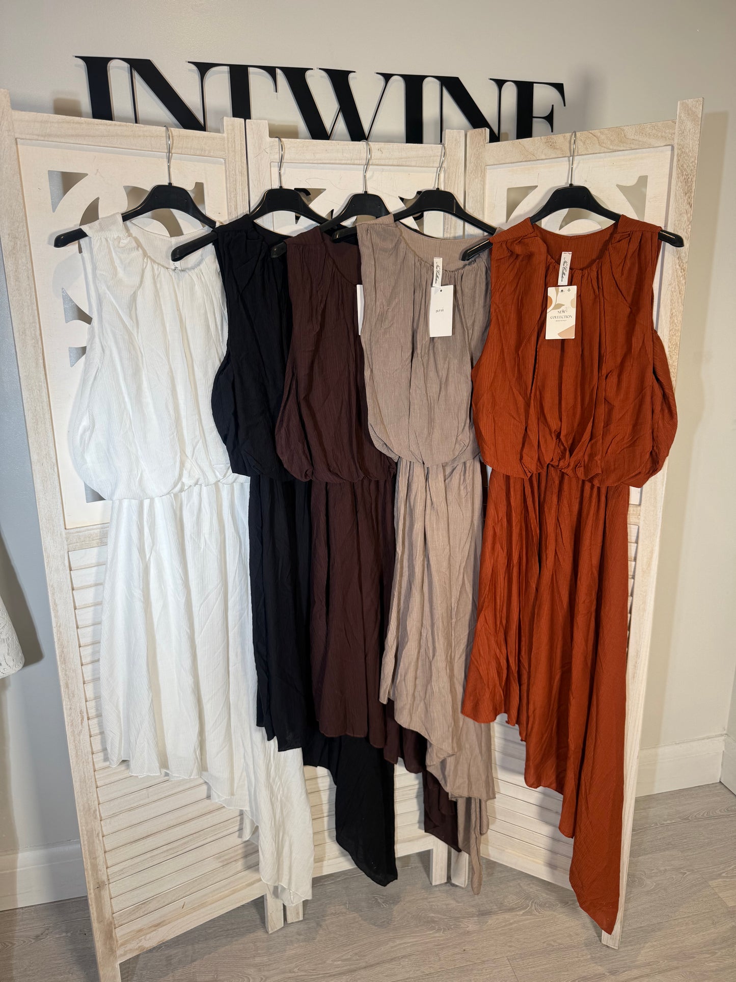 Imogen asymmetric dress