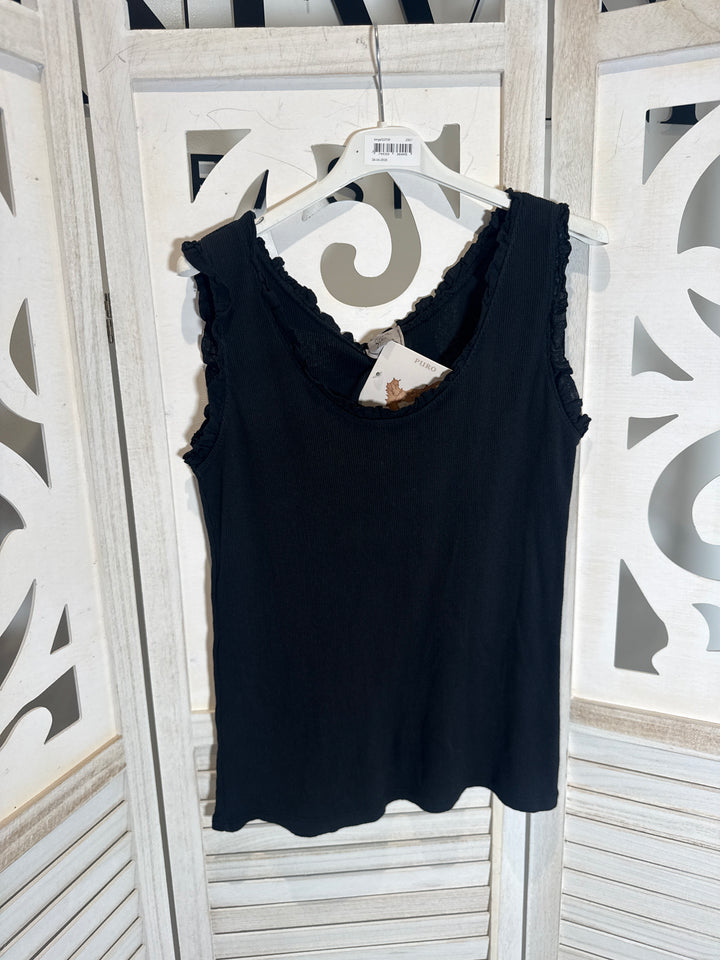 Lucy frill edge vest