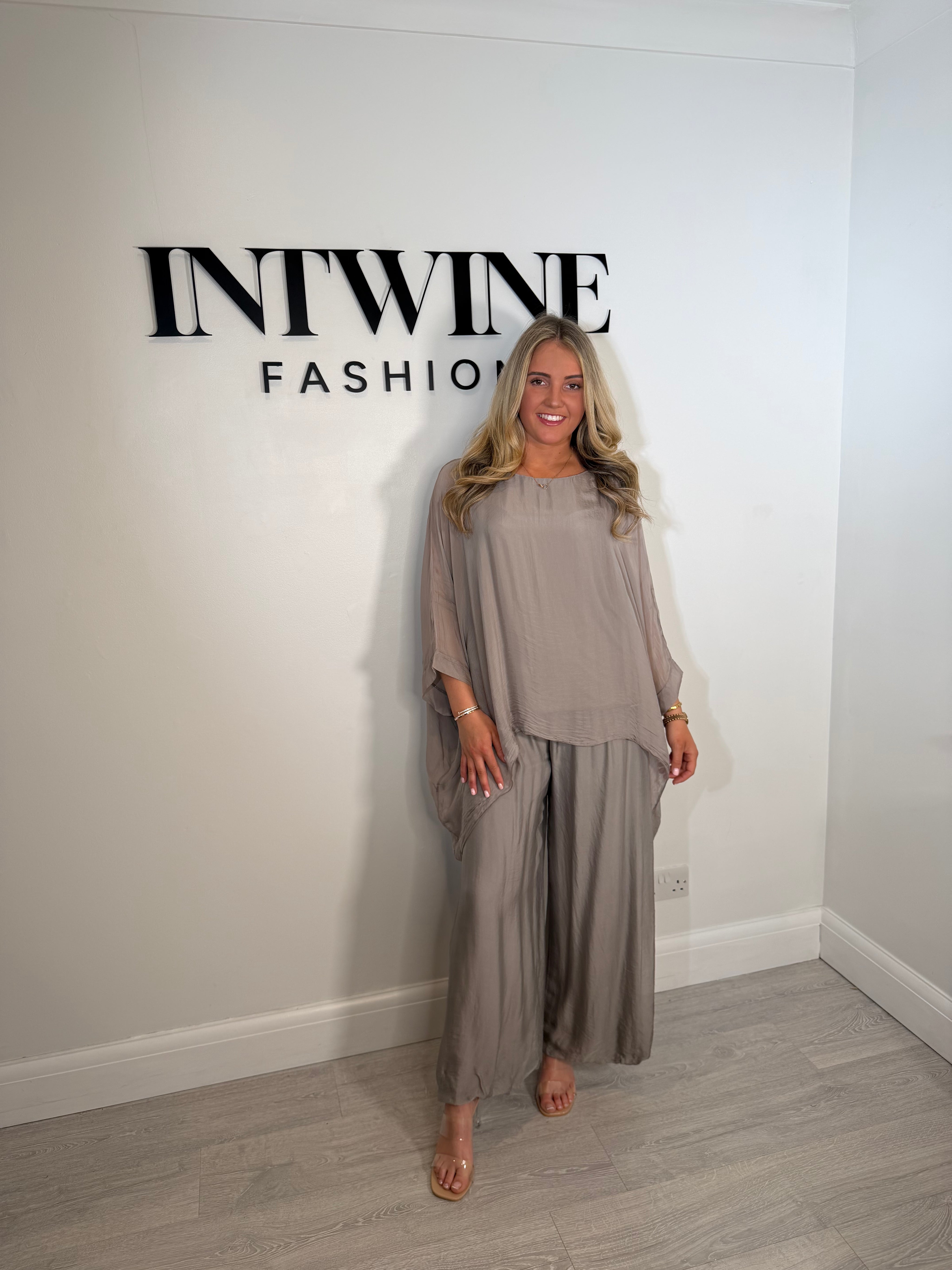 Harem silk soft style trouser