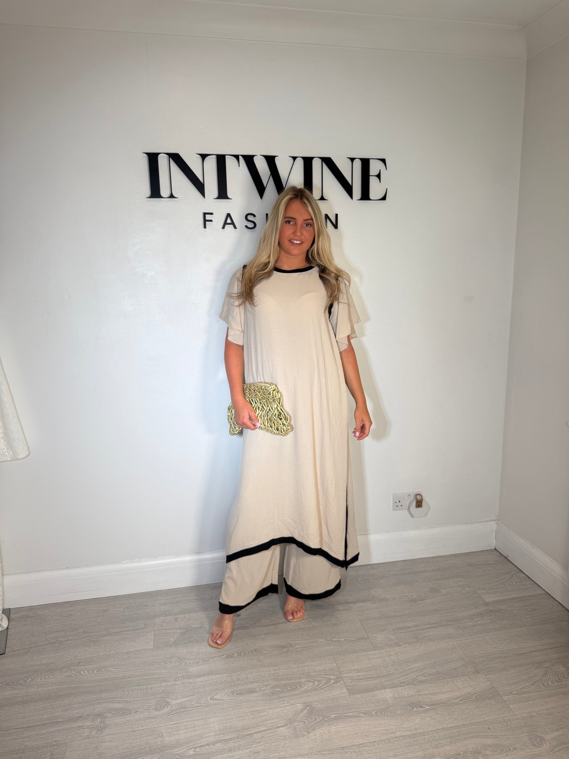 Susan Two Tone Trouser Coord