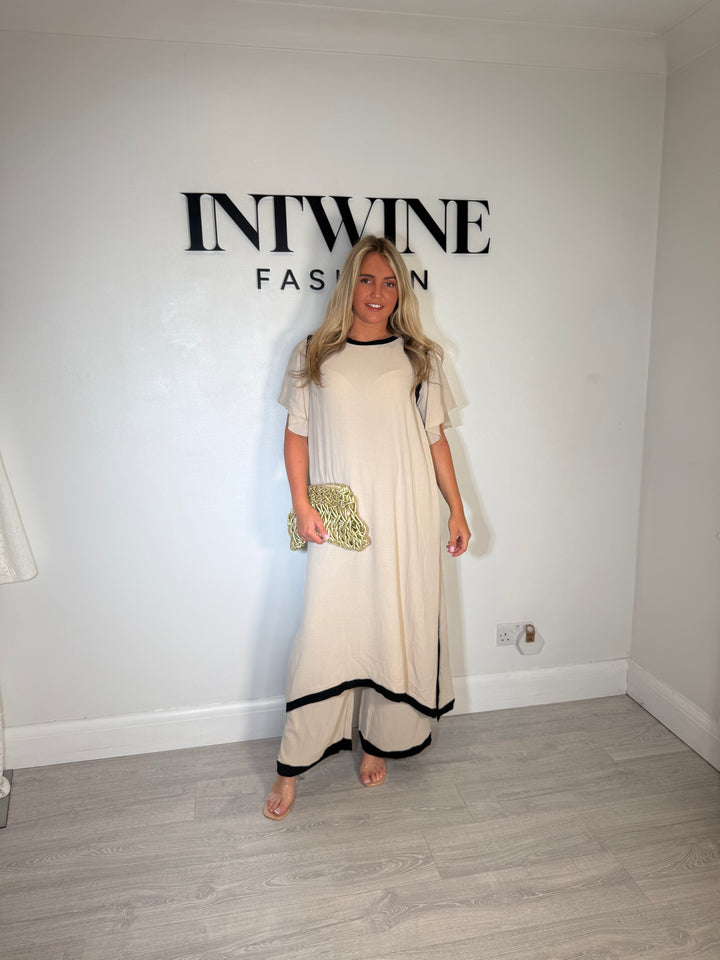 Susan Two Tone Trouser Coord