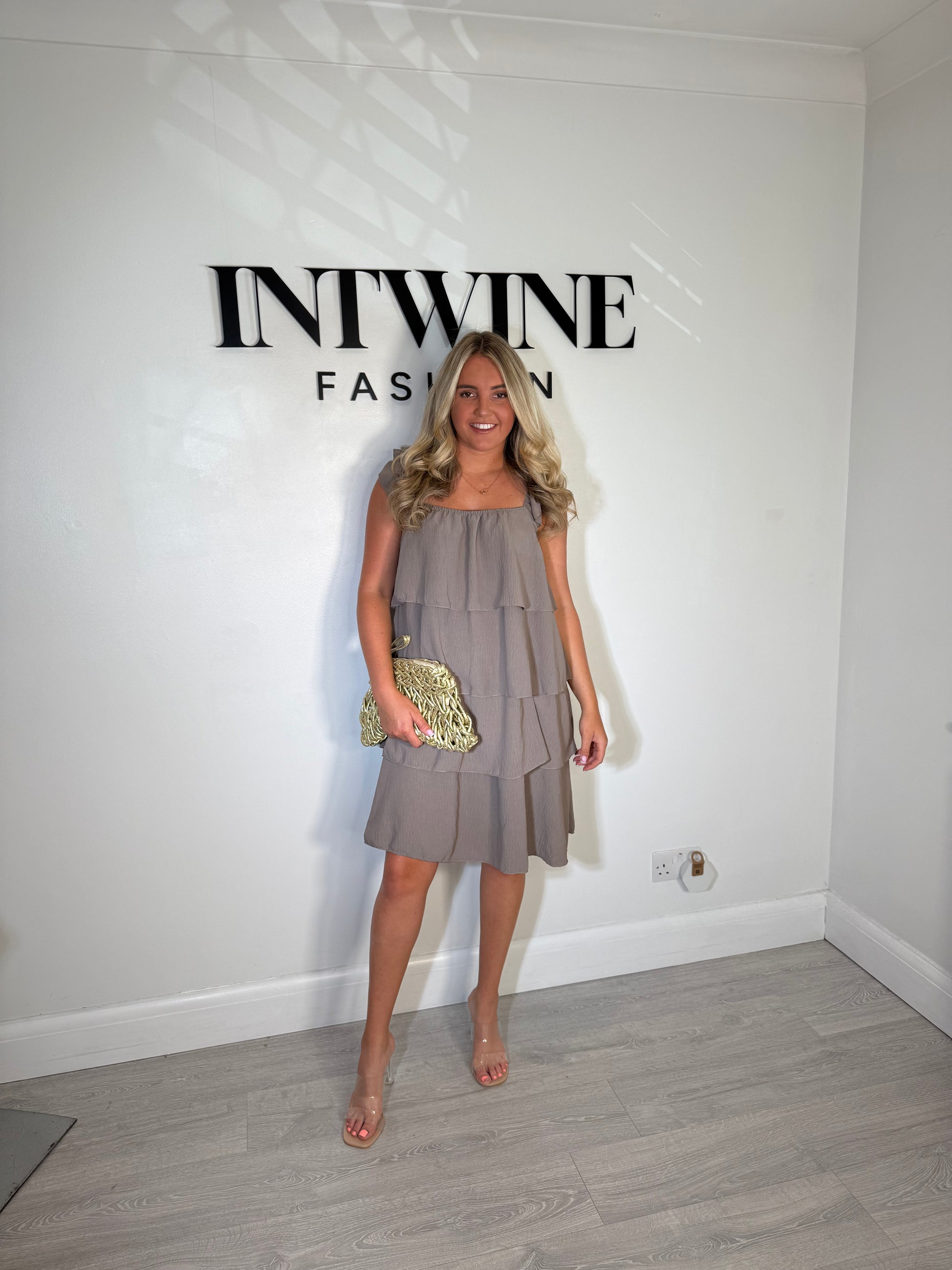 Stella Ruffle Elasticated Dress