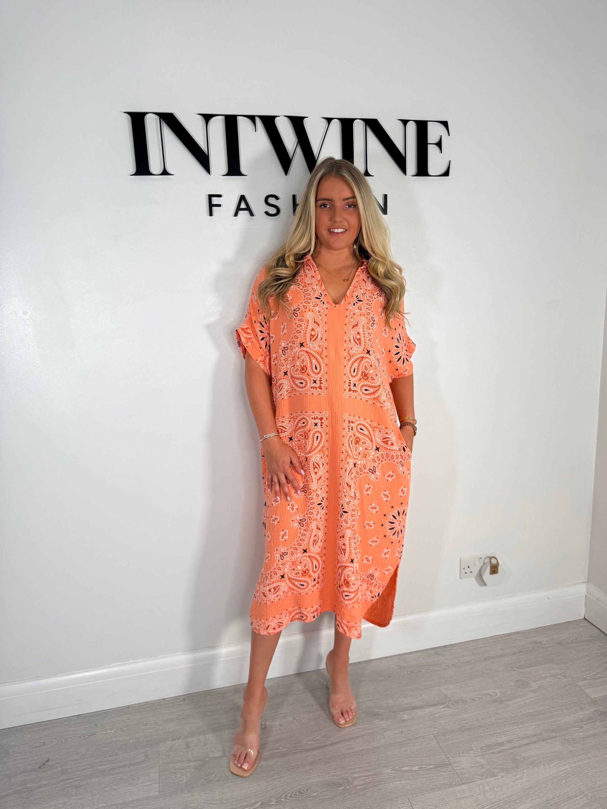 Jess Cheesecloth Dress With Pockets