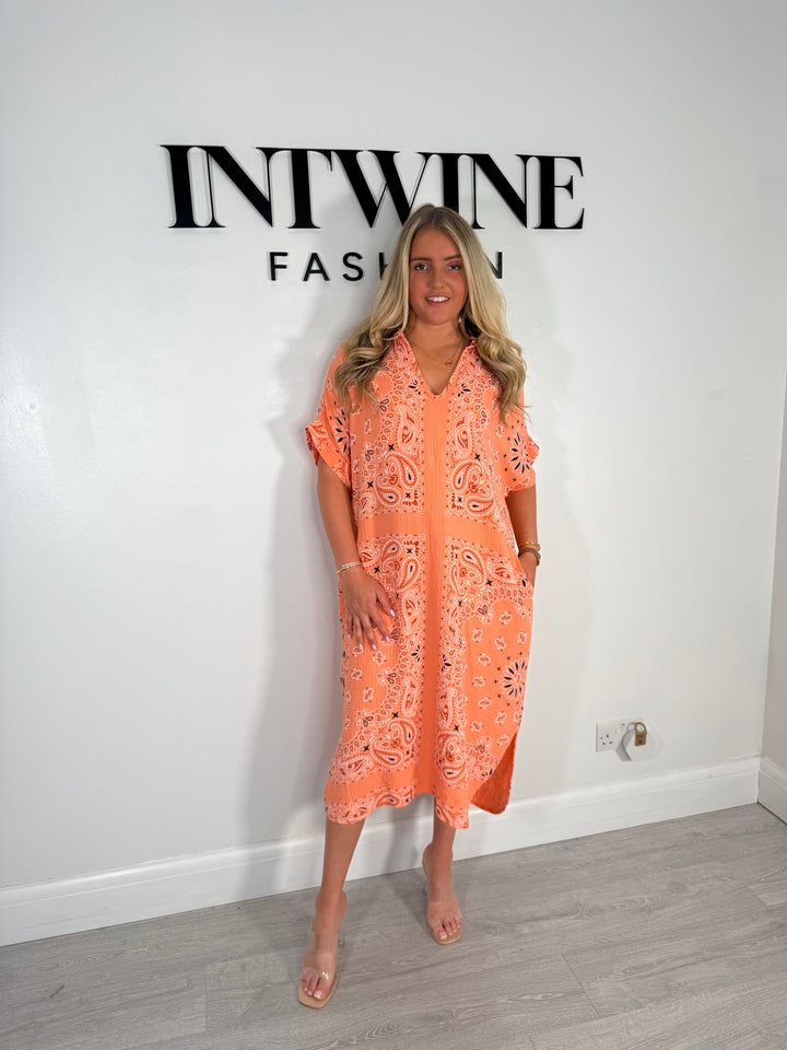 Jess Cheesecloth Dress With Pockets
