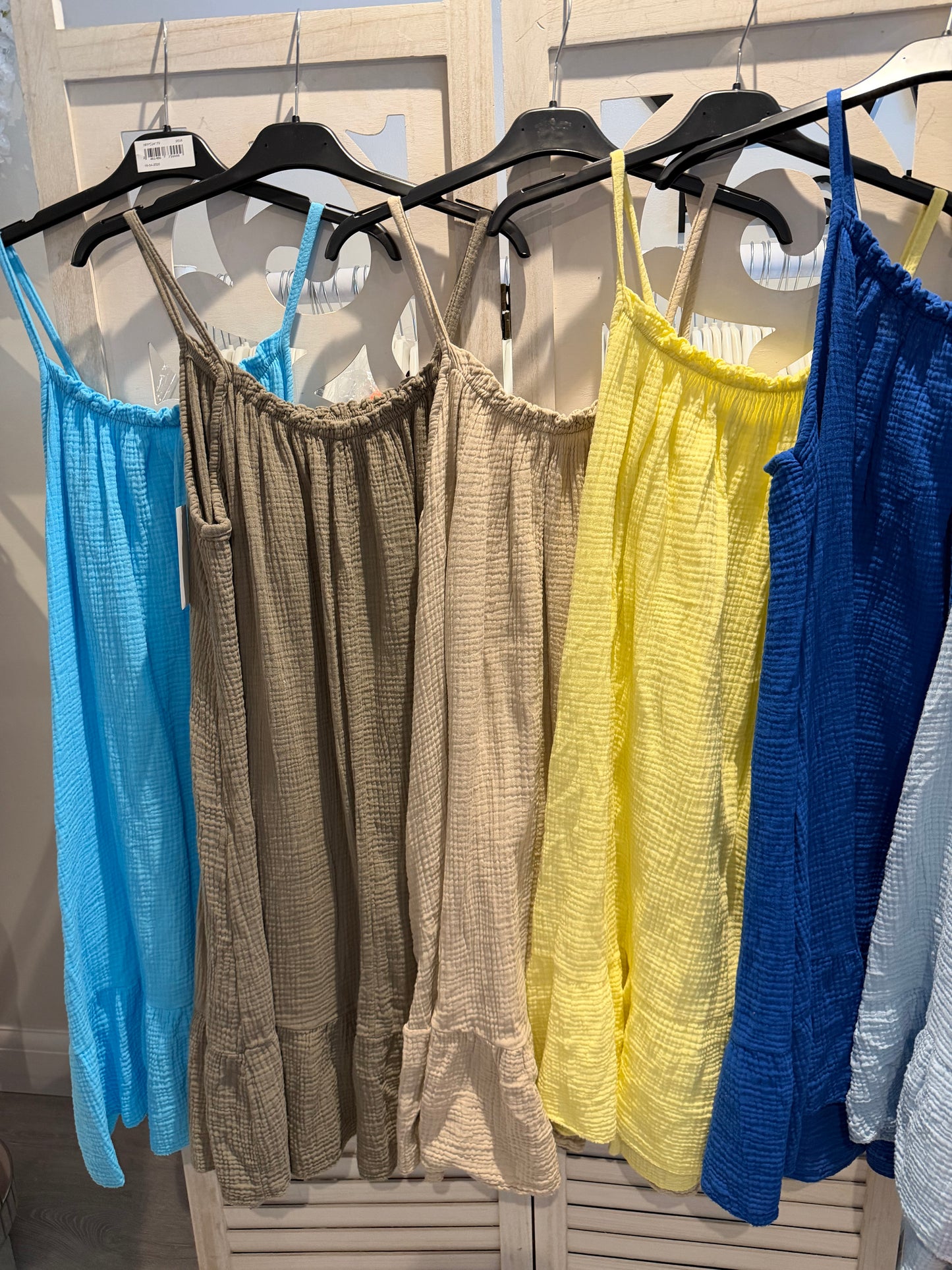 Vestido de gasa Maddie