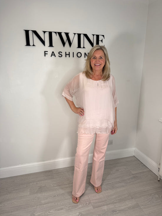 Mia Blouson silk mix Blouse