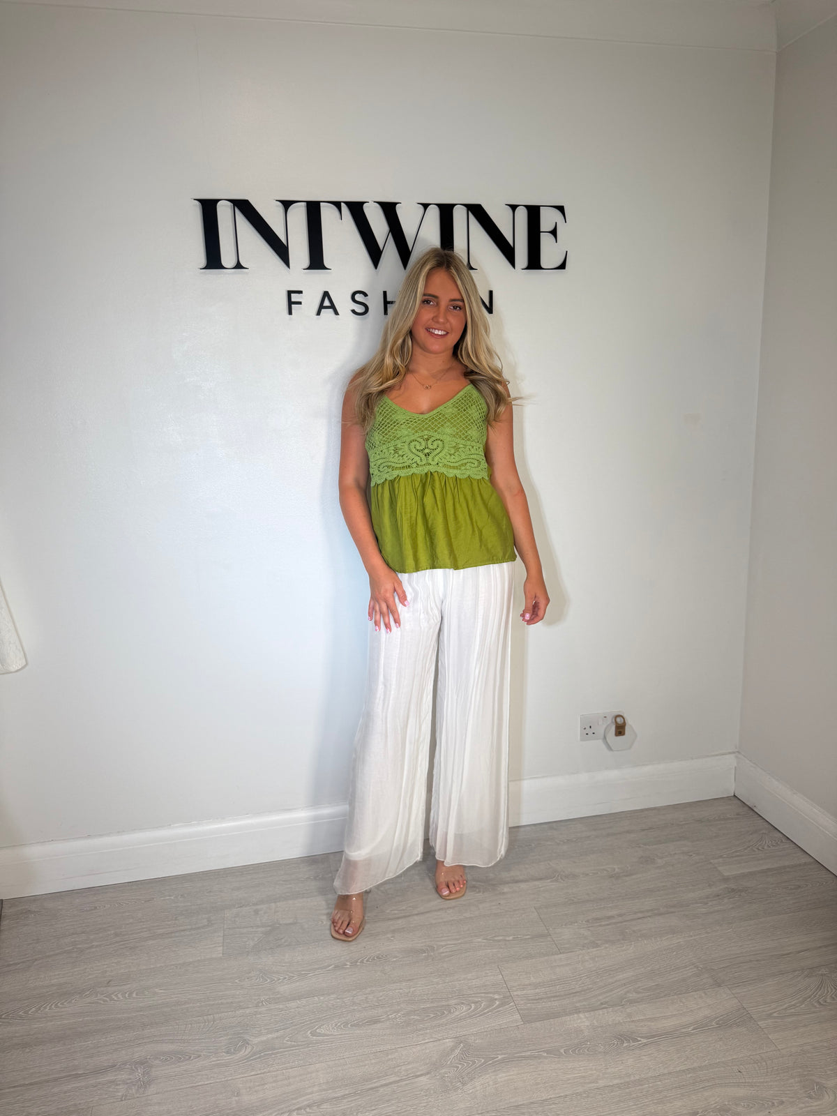 Kayleigh Crochet Cami Blouse