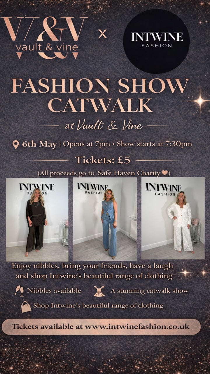Fashion show at vault and vine
