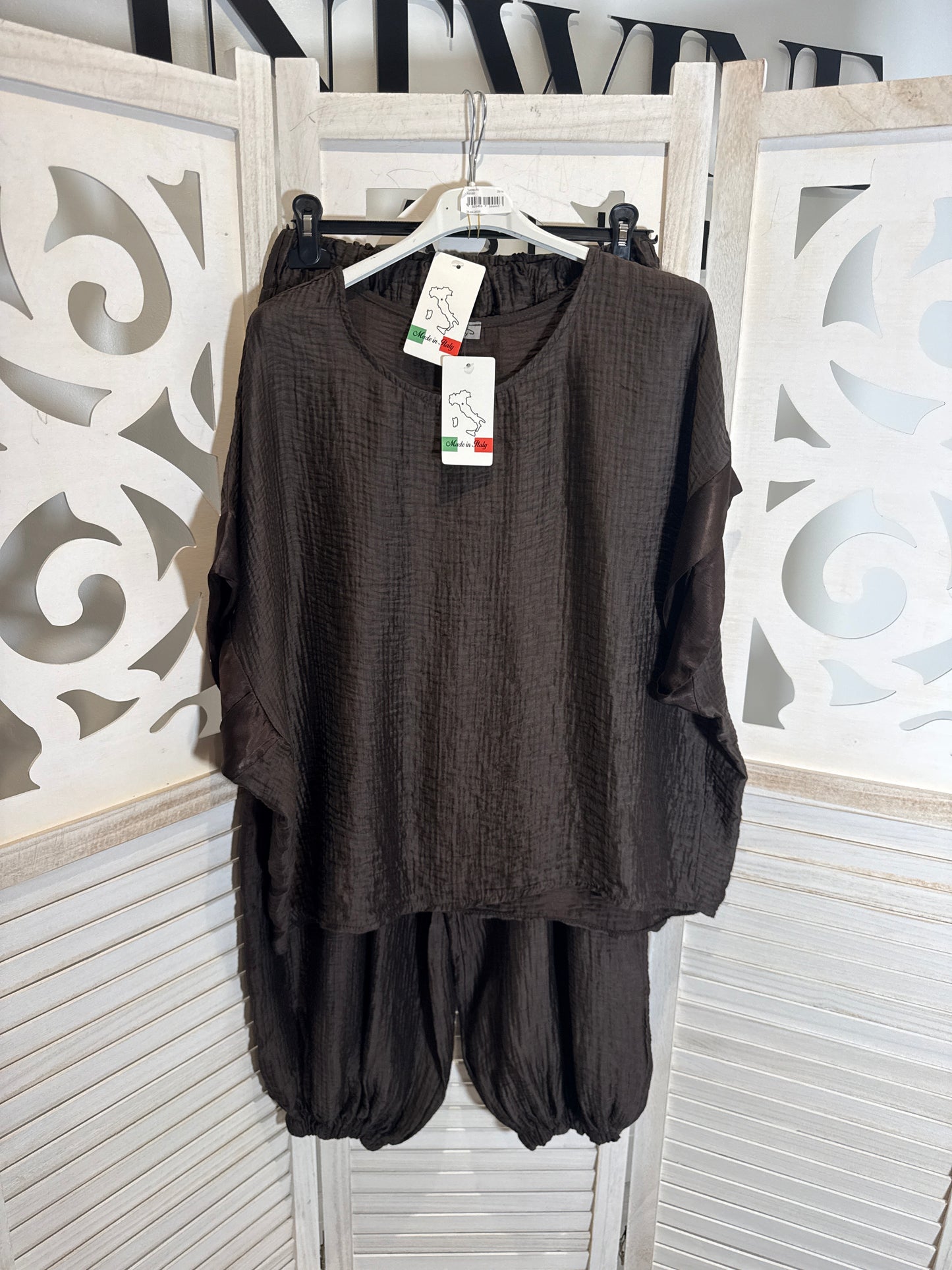 Pantalón elástico Matilda con blusa
