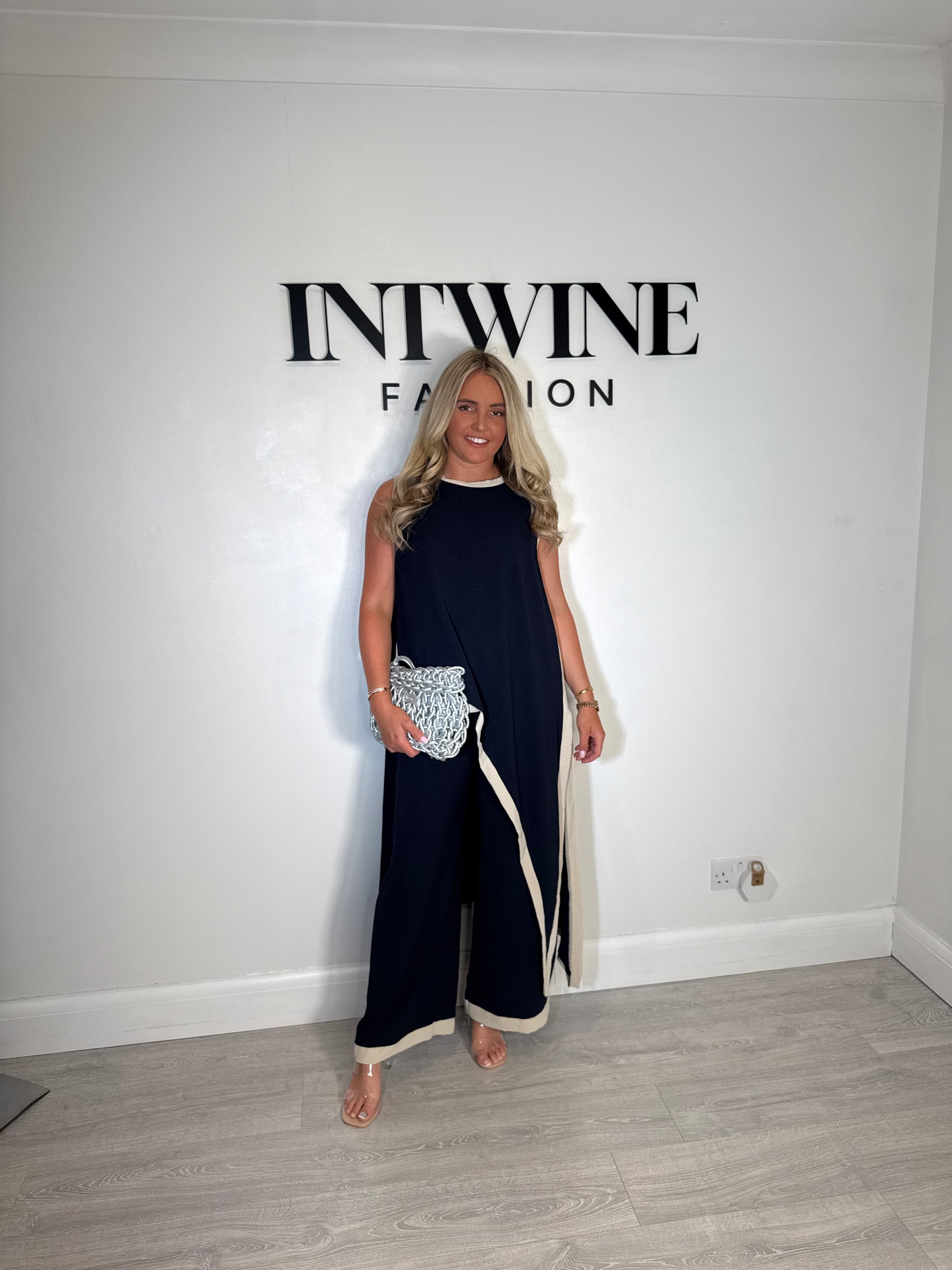 Orla Asymmetric Long Line Two Tone Coord