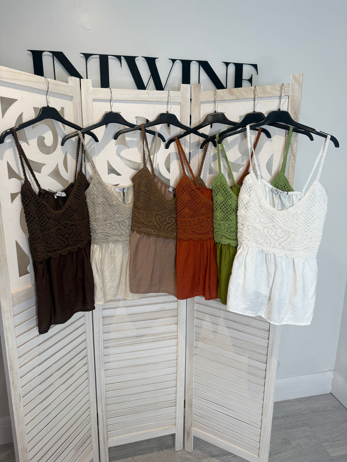 Kayleigh Crochet Cami Blouse