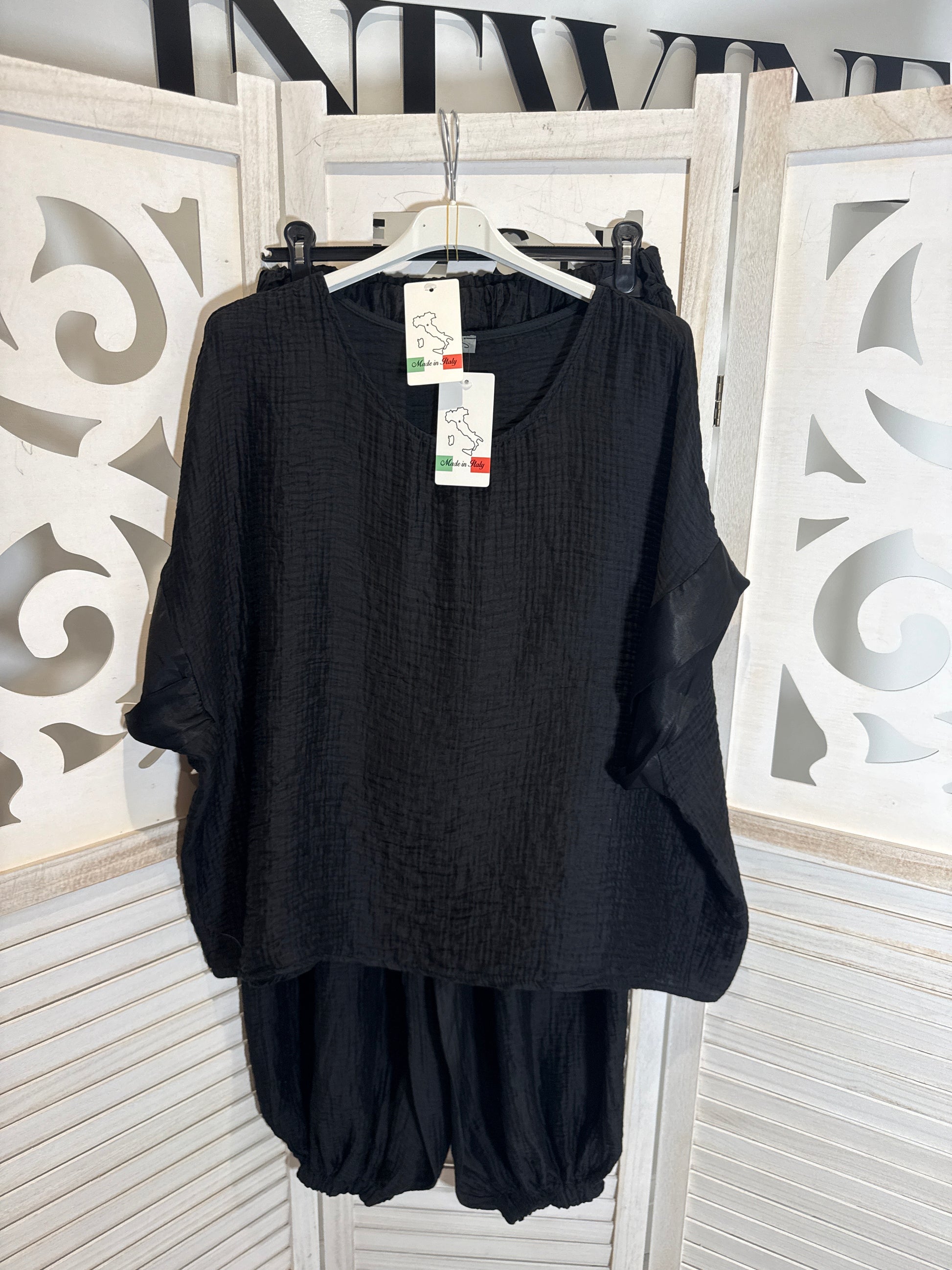 Pantalón elástico Matilda con blusa