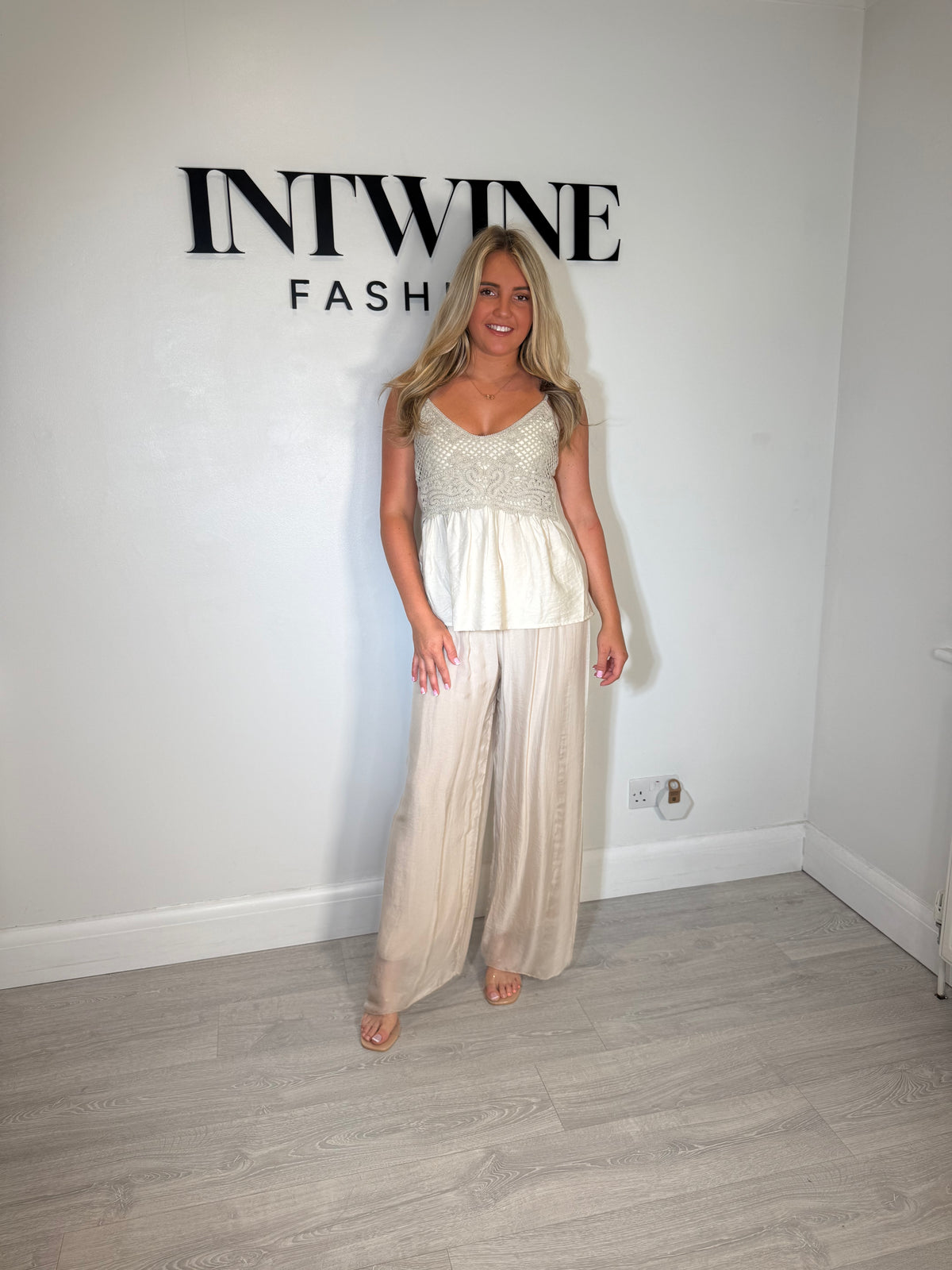 Kayleigh Crochet Cami Blouse