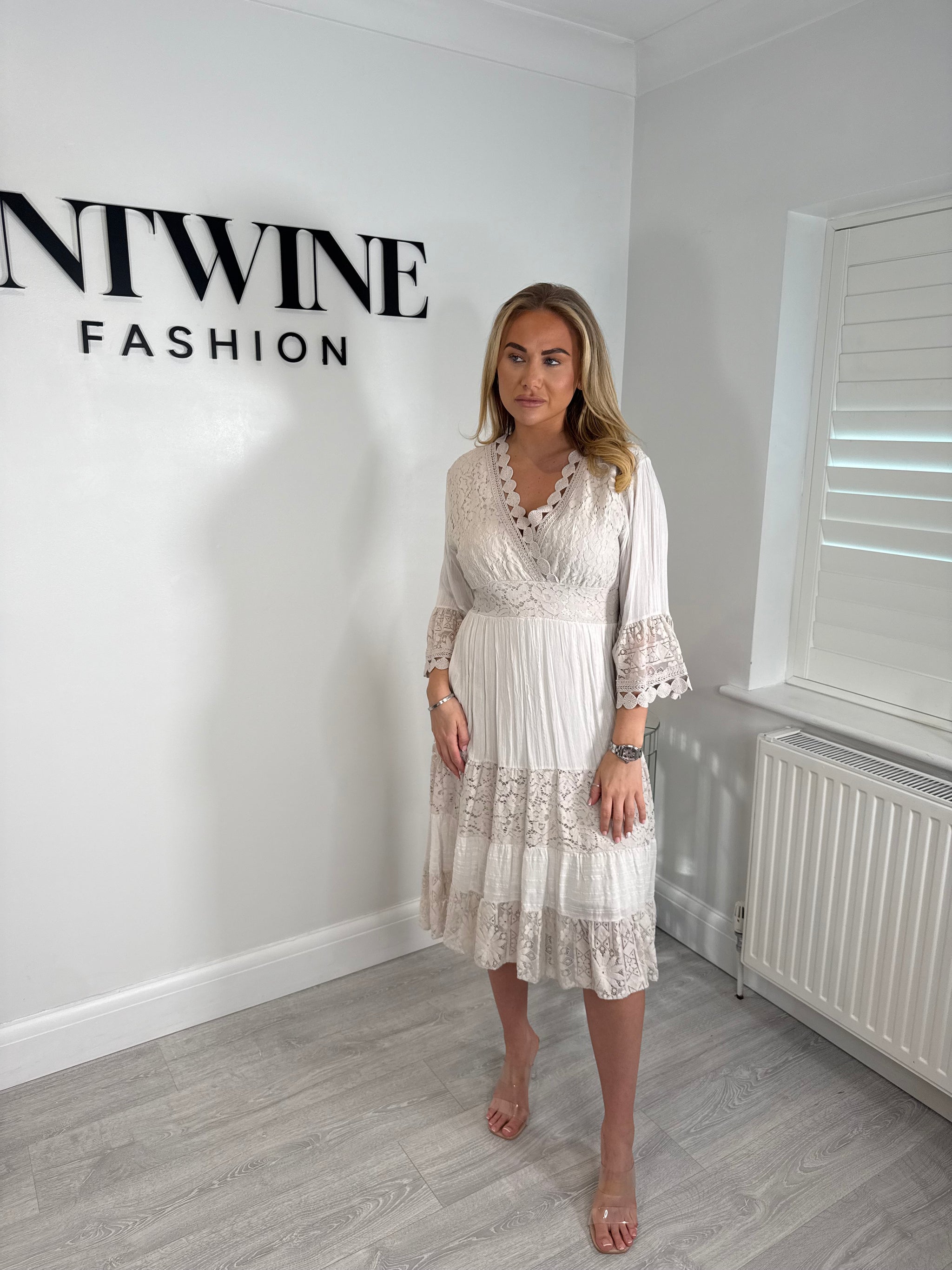 Standard Dayna embroidery dress