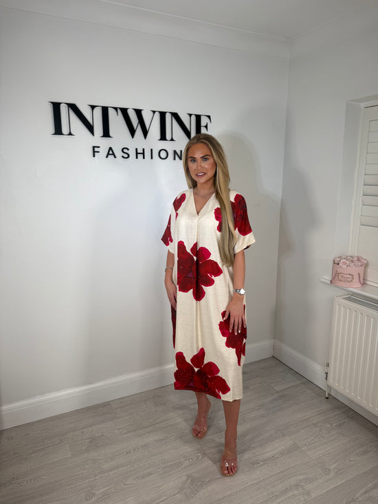 Poppy Diamonte Soft Dress