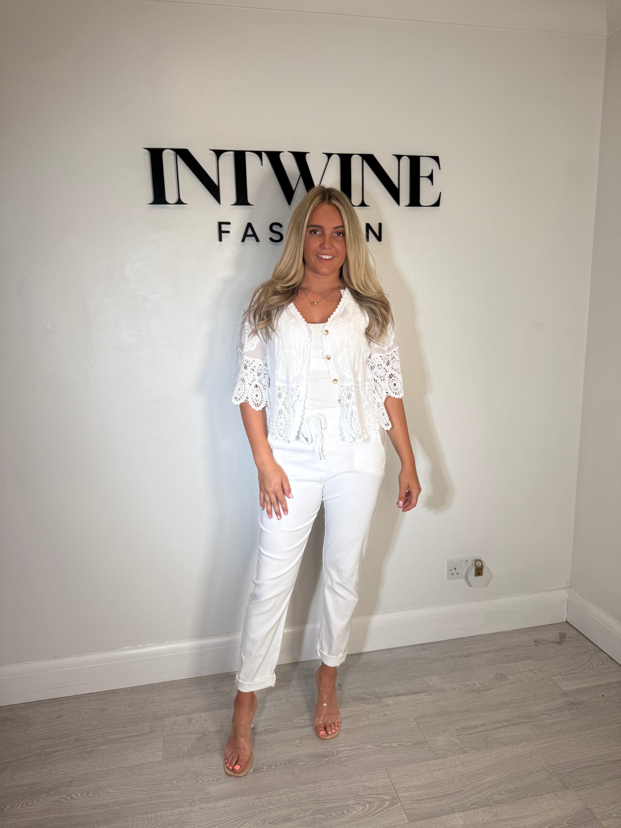 Claire Crochet Cardigan