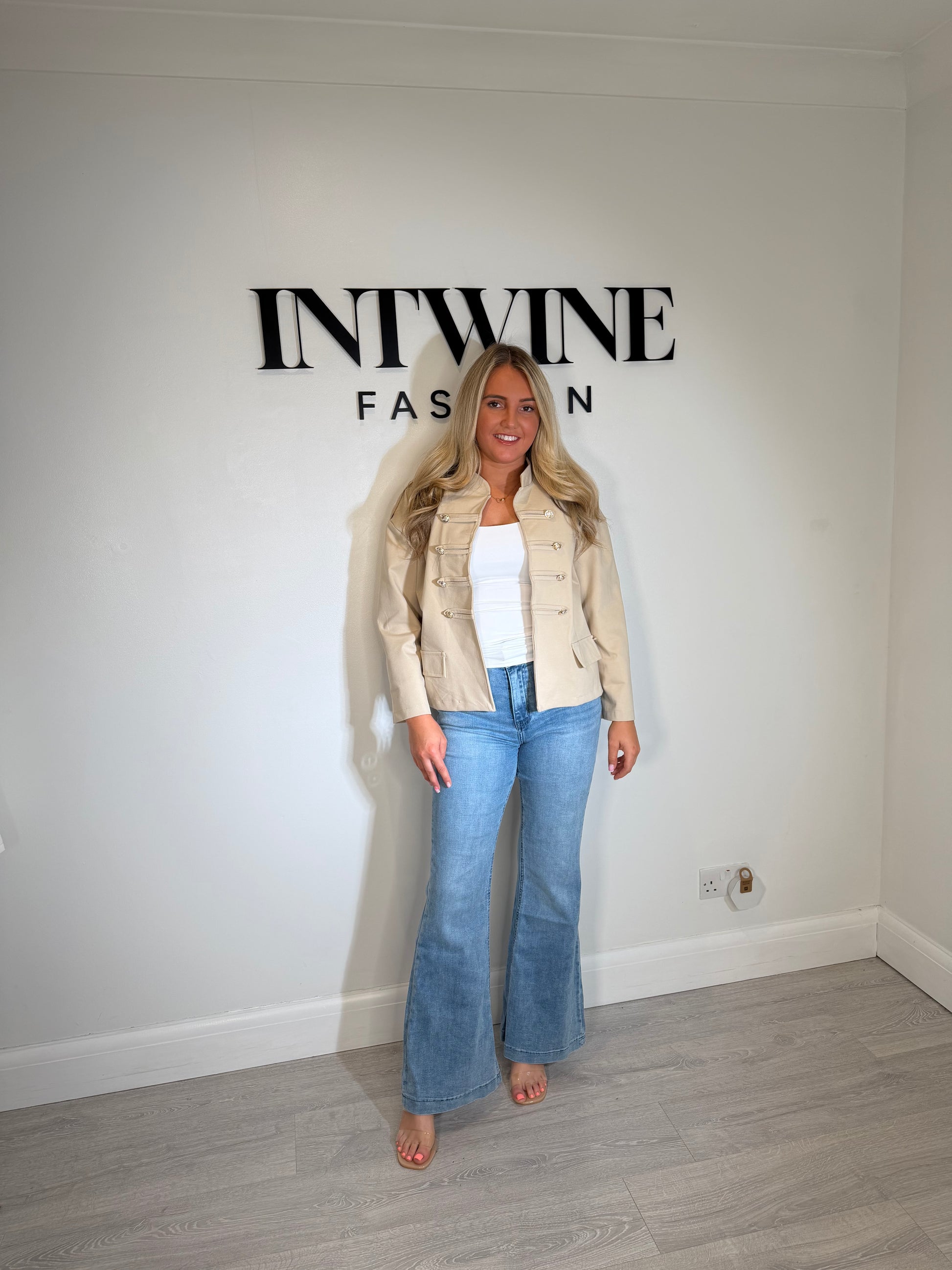 Bridie Military Soft Jacket