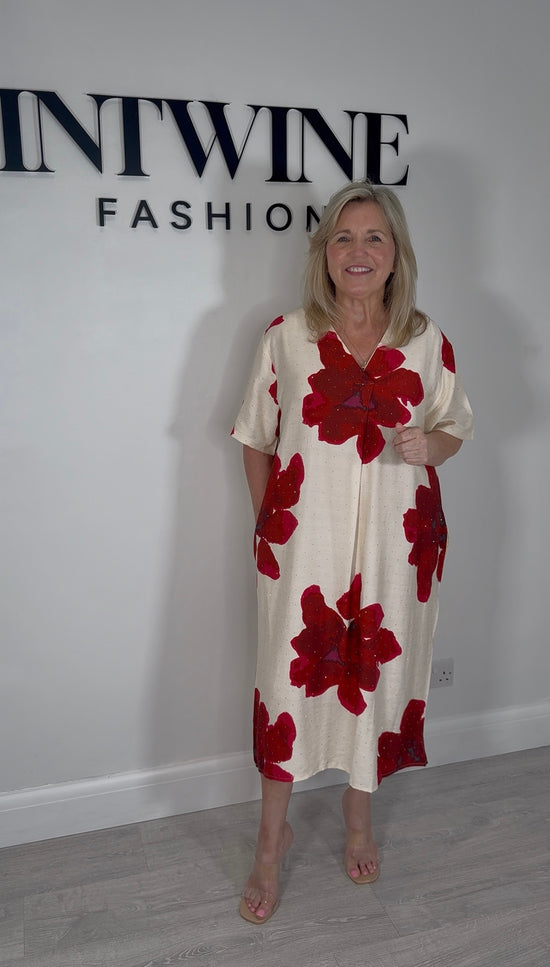 Poppy Diamonte Soft Dress