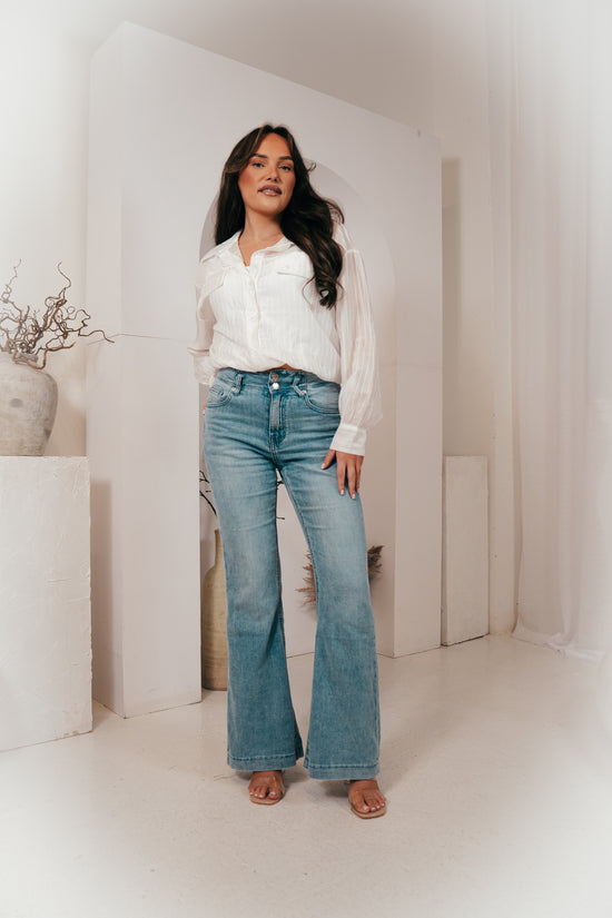 Eden Stretch Flared Jeans