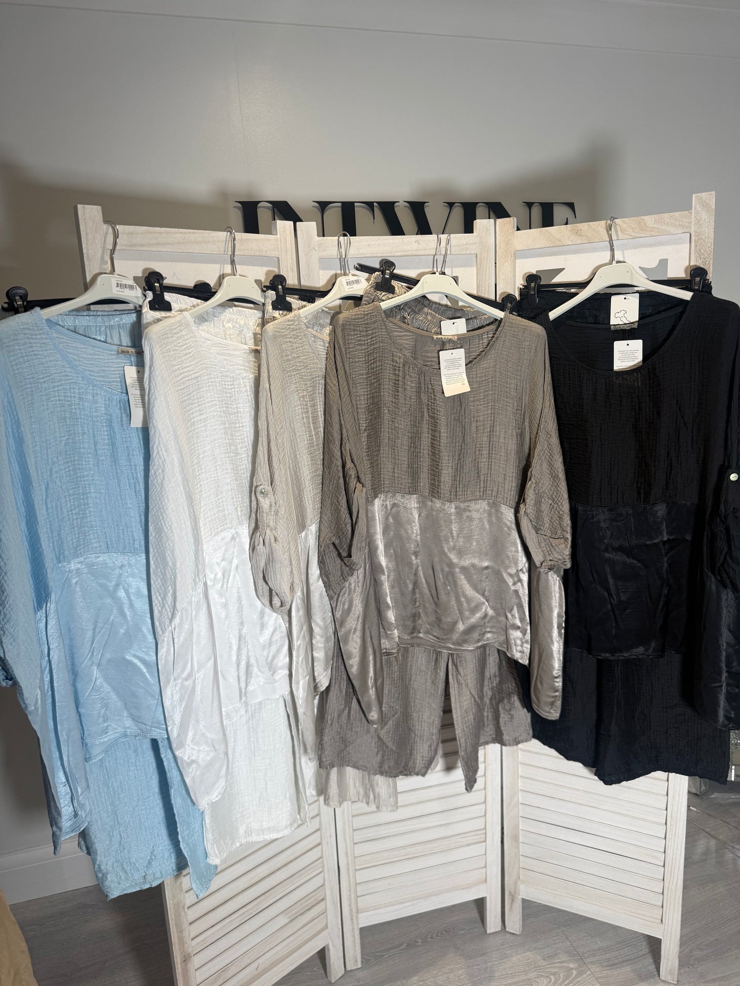 Louise Silky Bottom Tensel Co ord