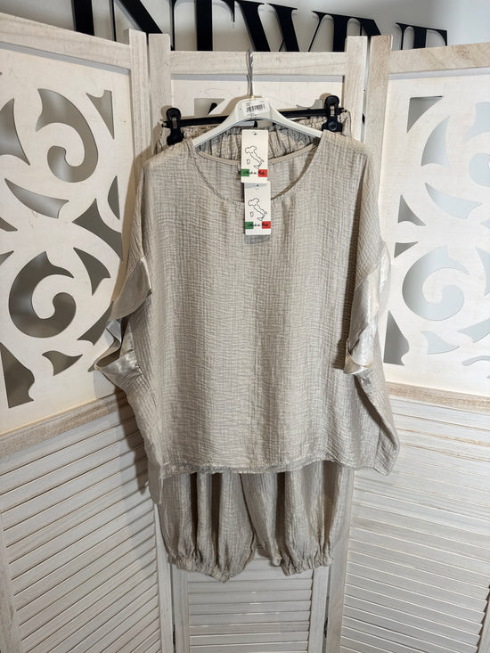 Pantalón elástico Matilda con blusa