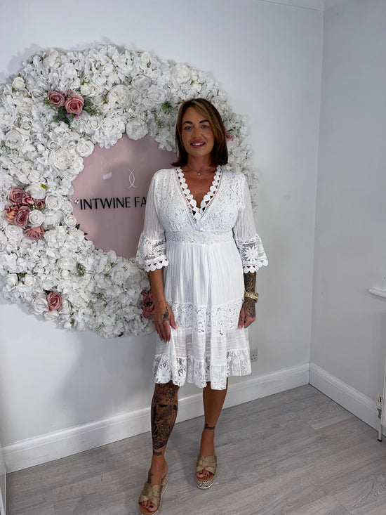 Standard Dayna embroidery dress