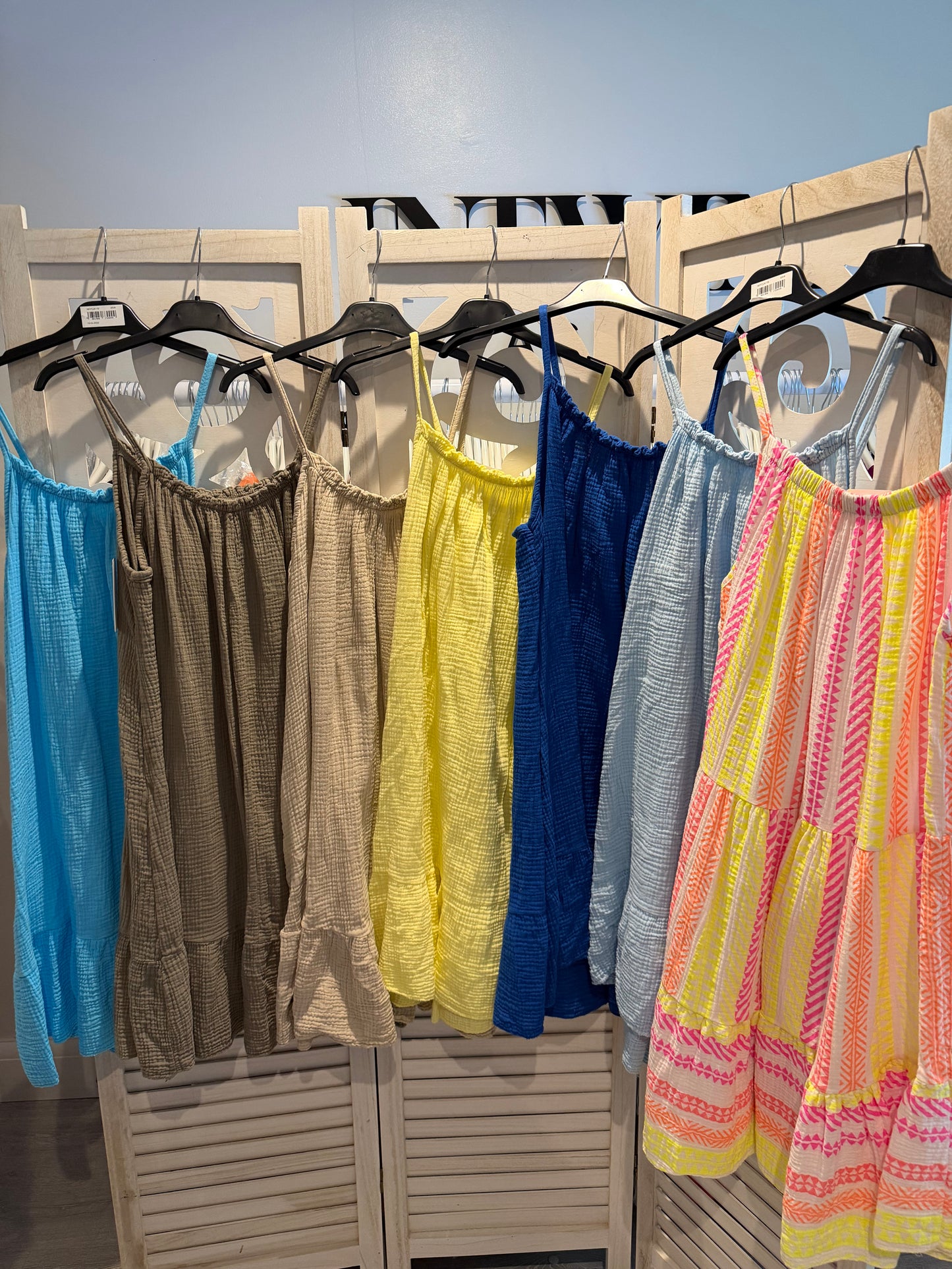 Vestido de gasa Maddie
