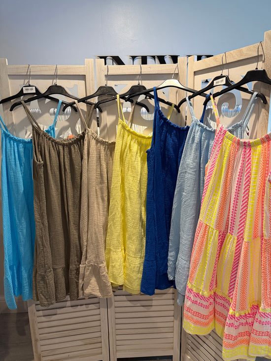 Vestido de gasa Maddie