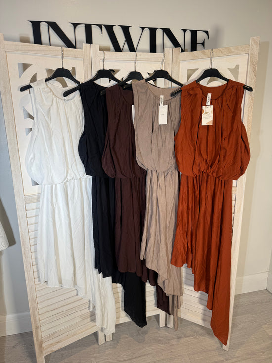 Imogen asymmetric dress