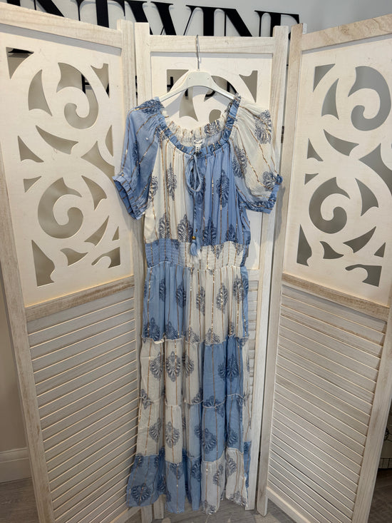 Ruby Floral Long Dress