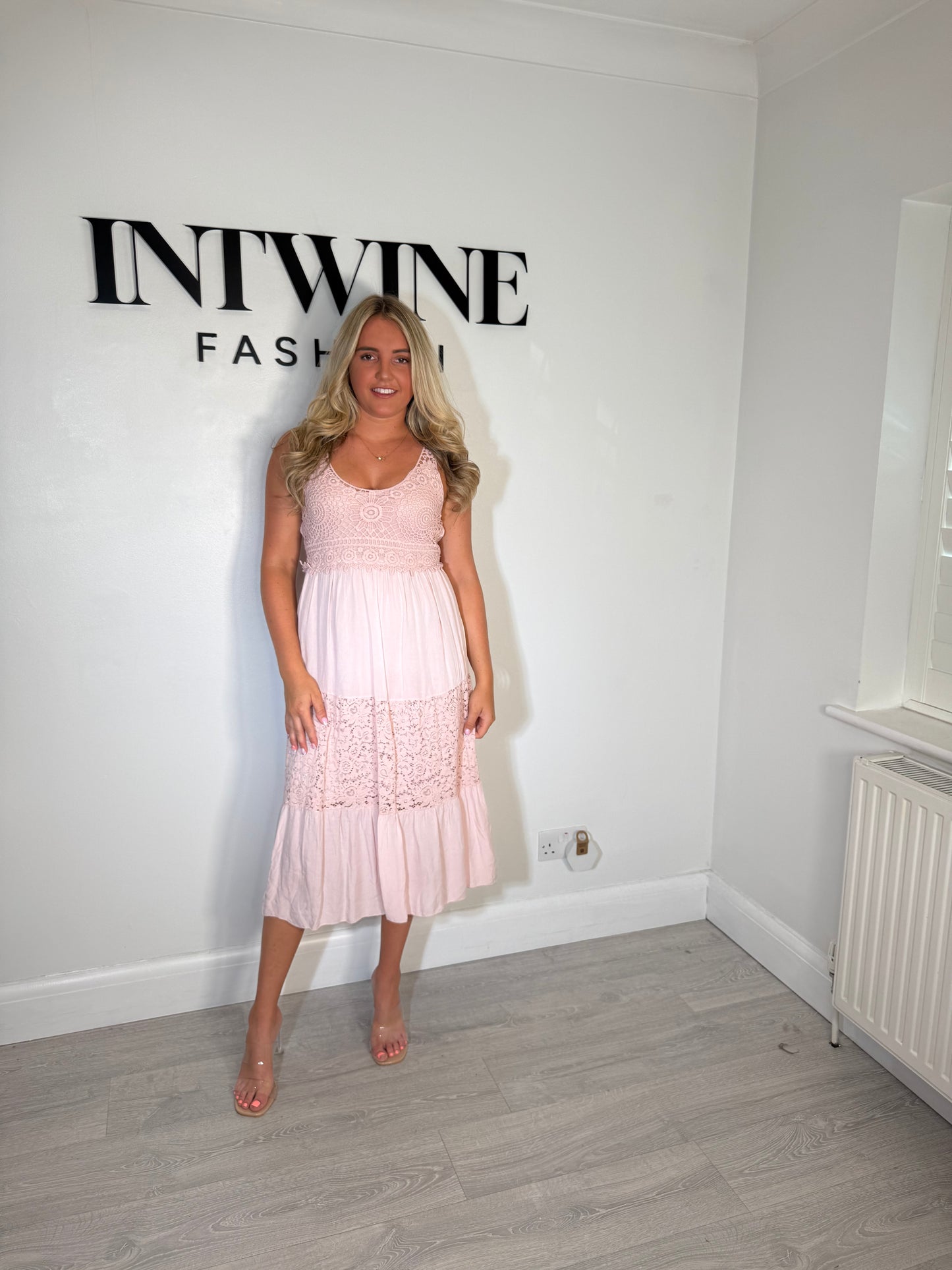 Naomi Soft Lace Dress